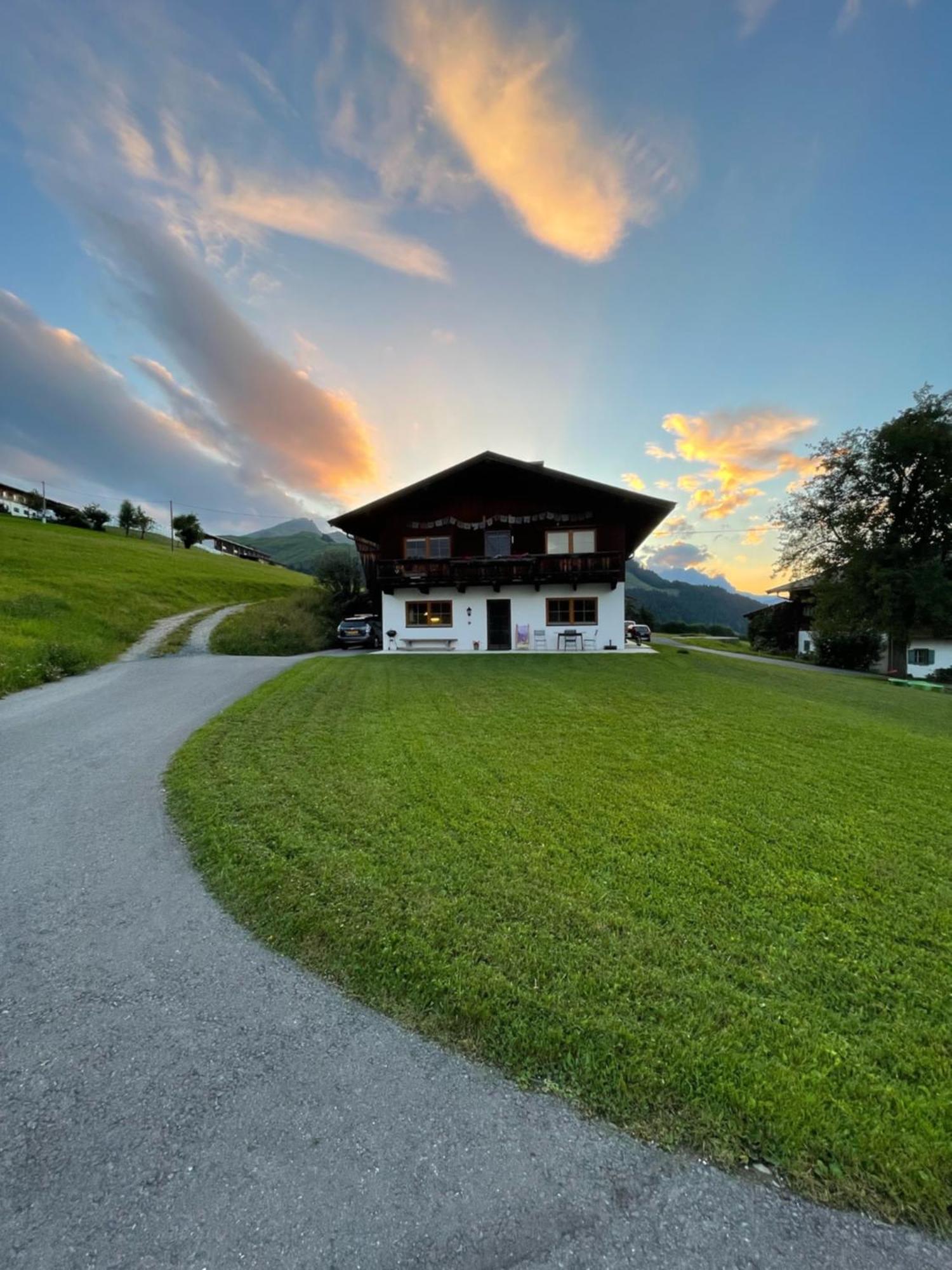 Ferienwohnung Baerfeld Fieberbrunn Exterior foto